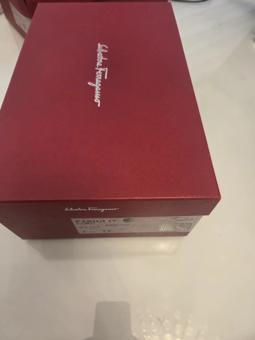 Salvatore Ferragamo Men’s Red Leather Bit Loafers Size 5.5 EE